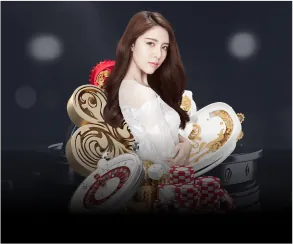Bàn Roulette với vòng quay và chip cược